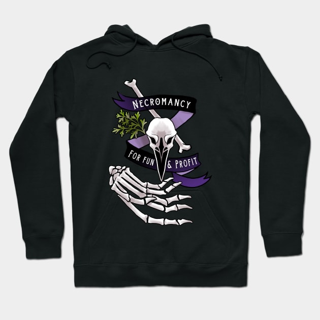 Necromancy for fun and profit Hoodie by swinku